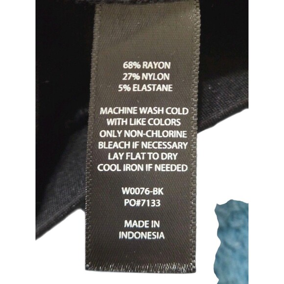 BetaBrand Pull On Ponte Knit Straight Leg Legging Pants Black Women's S A34.1 - Picture 8 of 9